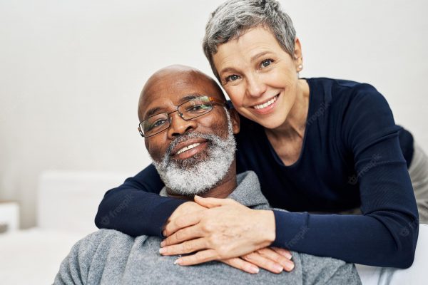 all-that-matters-is-that-were-together-cropped-portrait-affectionate-senior-couple-relaxing-sofa-home_590464-16651